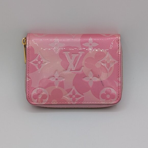 Louis Vuitton Vernis Valentine Zippy Coin Wallet Pink Limited Edition 2020 - Picture 6 of 7